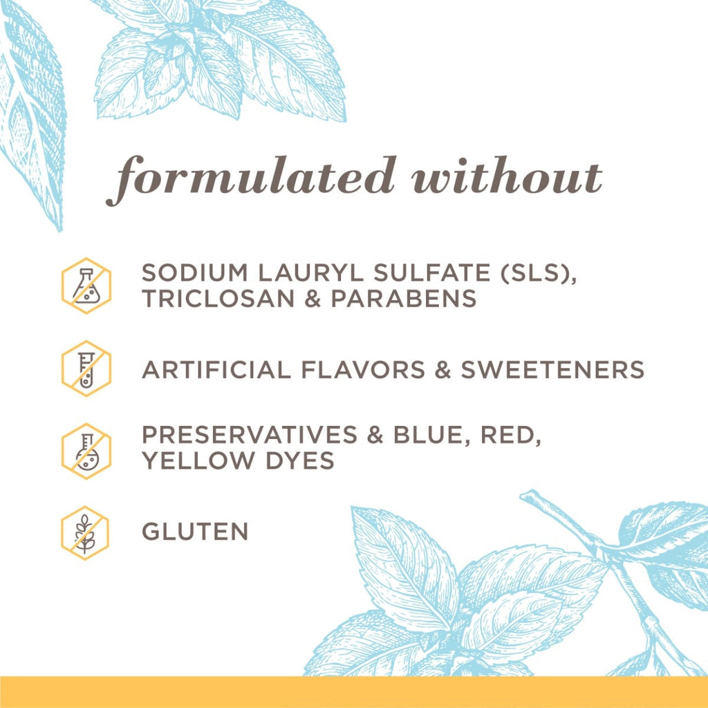 Extra White Fluoride Natural Toothpaste Mountain Mint