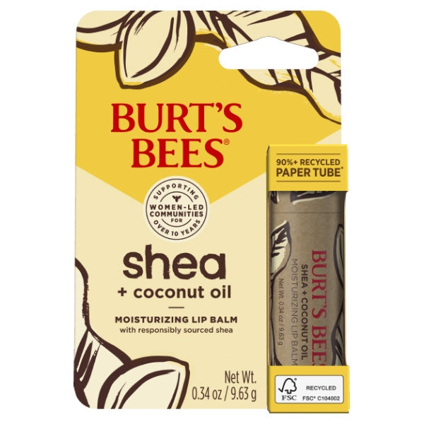 Shea + Coconut Oil Moisturizing Lip Balm