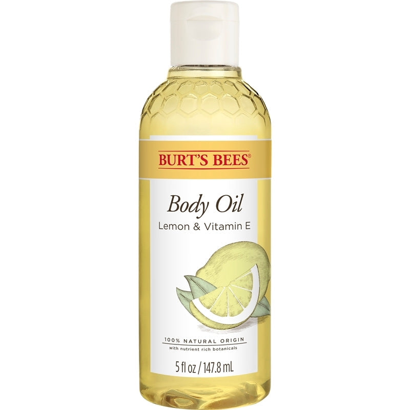 Burt's Bees Body Oil - Lemon & Vitamin E